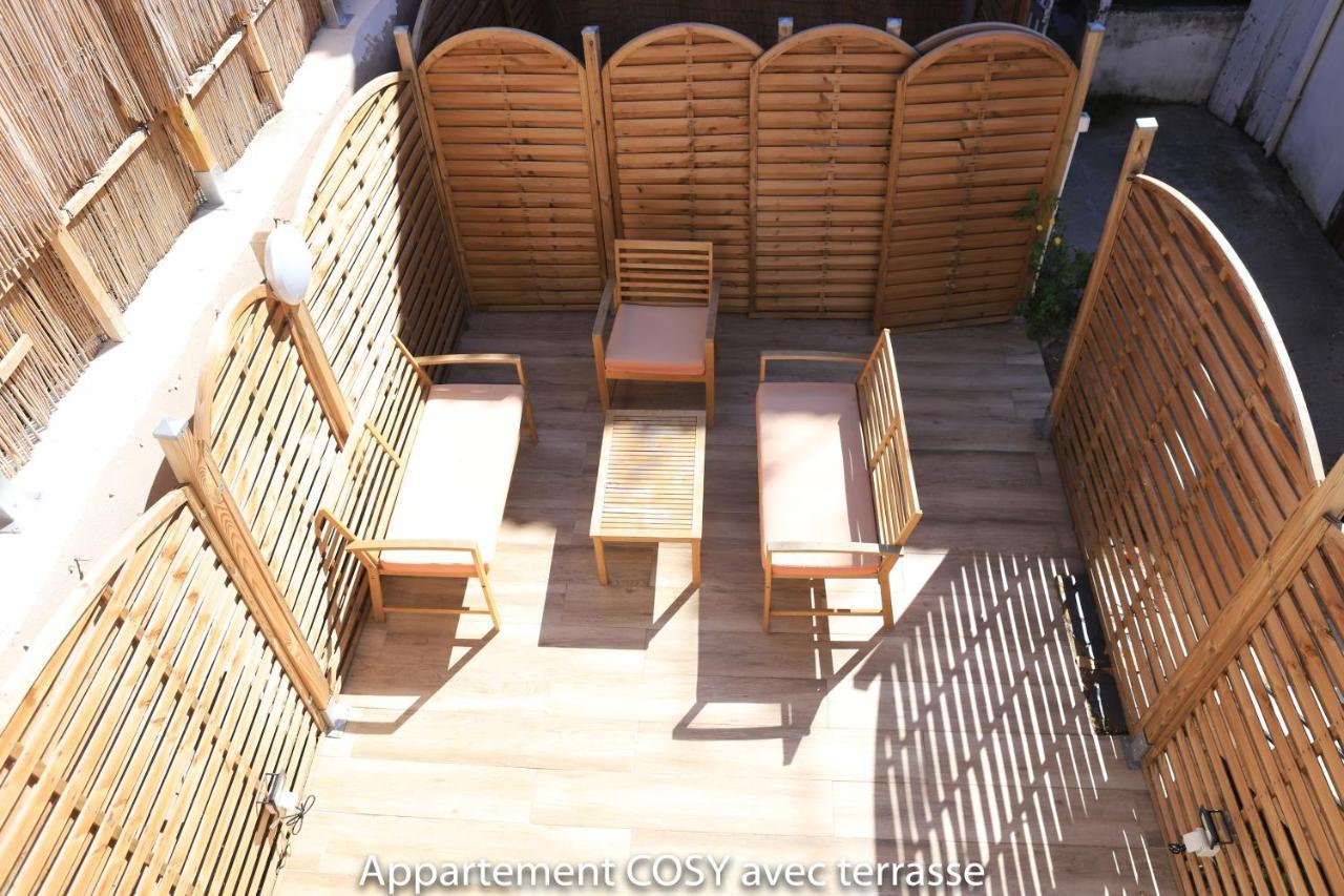 Appartement cosy avec terrasse Marseille Extérieur photo
